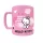 Pyramid Hello Kitty (Pink Bow) bolyhos bögre