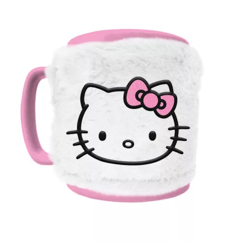 Pyramid Hello Kitty (Pink Bow) bolyhos bögre