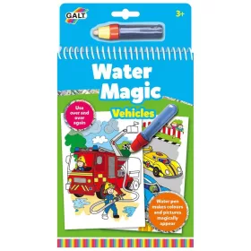 Galt Water Magic - Járművek színező könyv