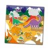 Galt Dinosaurs(Dinoszauruszok) újrafelhasználható matricás könyv