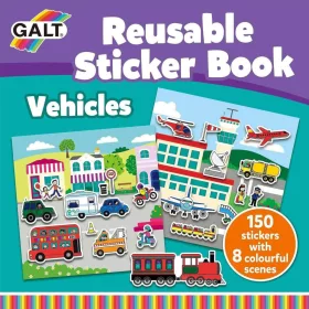   Galt - Vehicles(Járművek) újrafelhasználható matricás könyv