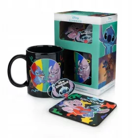   Pyramid LILO & STITCH (YOU'RE MY FAVE) bögre alátét, kulcstartó ajándék szett