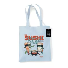   Pyramid VINCENT TRINIDAD (SUSHI SQUAD) pasztellkék vászontáska