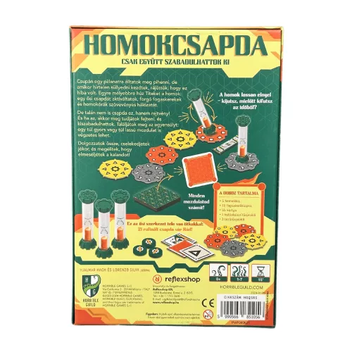 Homokcsapda társasjáték