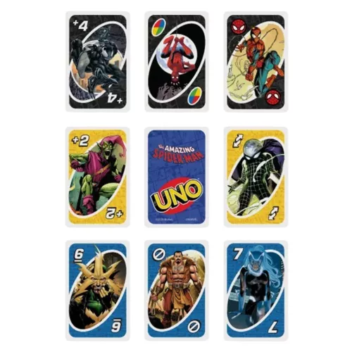 Uno Spider-Man kártyajáték