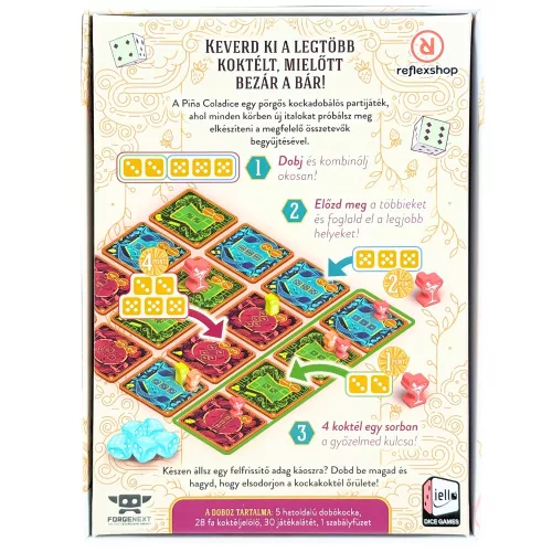 Piña Coladice társasjáték