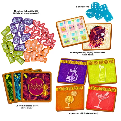 Piña Coladice társasjáték