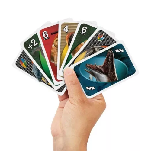 Uno Jurassic World 2025 kártyajáték