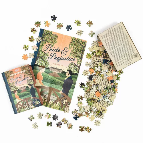 Kirakó könyvtár - Büszkeség és balítélet puzzle
