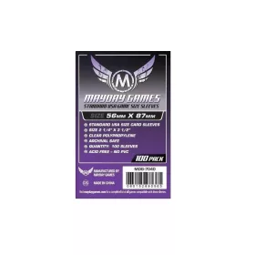   Mayday Games Standard USA méretű kártyavédő 56 mm x 87 mm (100 db-os csomag)