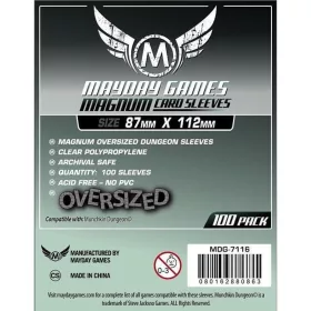   Magnum Oversized Dungeon kártyavédő 87 x 112 mm (100 db-os csomag)