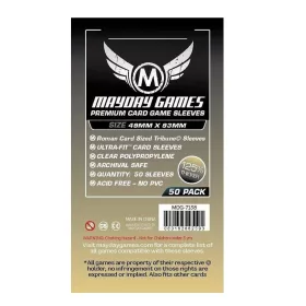   Mayday Games Prémium Roman kártyavédő "Tribune" társasjátékhoz (50 db-os csomag), 49 x 93 mm