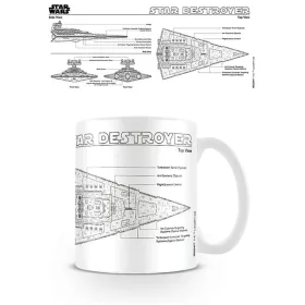 Pyramid STAR WARS (STAR DESTROYER SKETCH) bögre