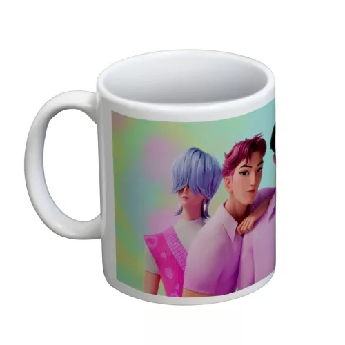 Pyramid K-POP DEMON HUNTERS (SAJA BOYS) fehér bögre