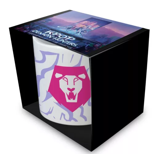 Pyramid K-POP DEMON HUNTERS (SAJA BOYS LOGO) fehér bögre