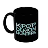 Pyramid K-POP DEMON HUNTERS (K-POP LOGO) fekete bögre