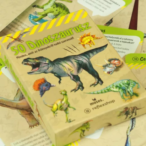 50 dinoszaurusz kártyajáték