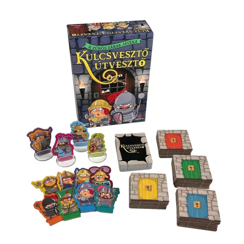 Kulcsvesztő útvesztő társasjáték
