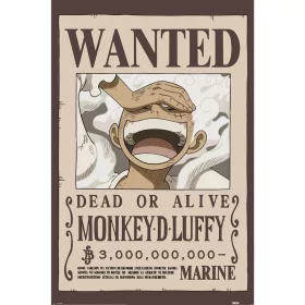 Pyramid ONE PIECE (WANTED LUFFY) maxi poszter