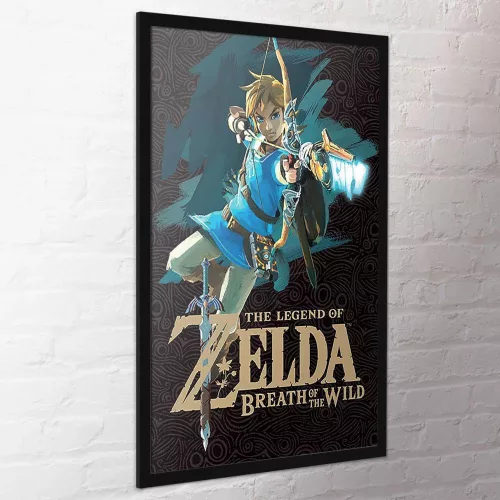 Zelda Breath of the Wild (GAME COVER) maxi poszter