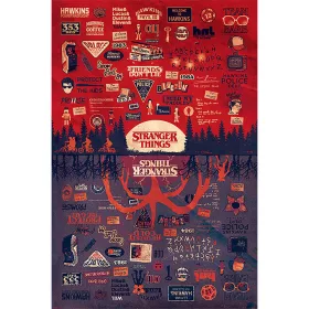 Pyramid  Stranger Things (The Upside Down) Maxi poszter