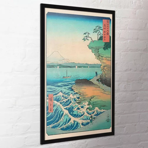 Hiroshige (SEASHORE AT HODA) maxi poszter