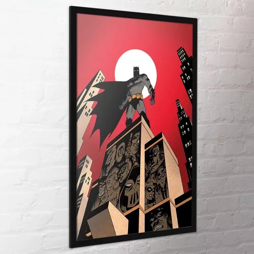 The Batman (Villian Skyline) maxi poszter