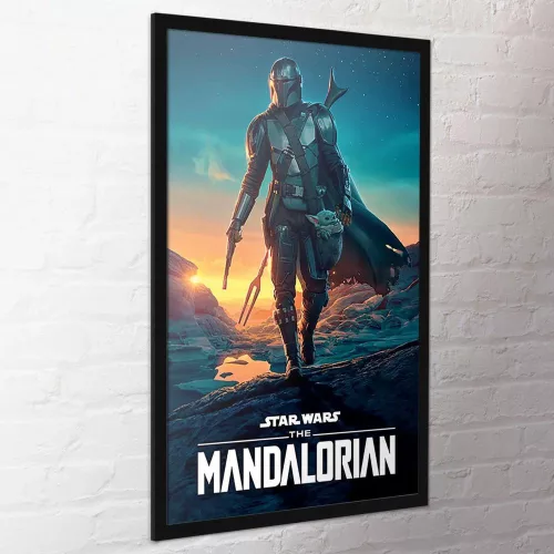 Star Wars THE MADALORIAN (NIGHTFALL) maxi poszter