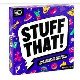 Stuff That! angol nyelvű  társasjáték