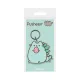 Pyramid PUSHEEN (PUSHEENOSAURUS) PVC kulcstartó