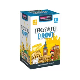   Memorace – Fedezzük fel Európát! | Földrajzi ismeretterjesztő fejlesztő társasjáték (8+)