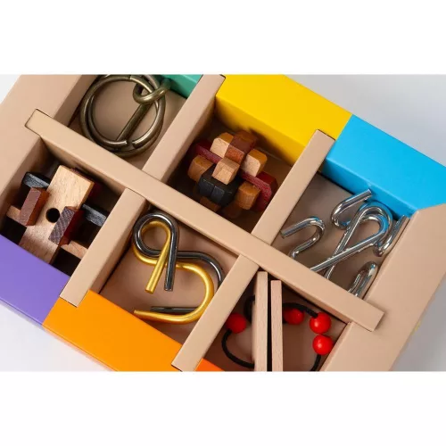 Brain Puzzle set of 6 logikai játék