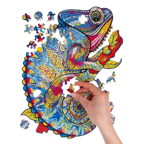 Recent Toys Jigsaw Puzzle - Kaméleon fa kirakó