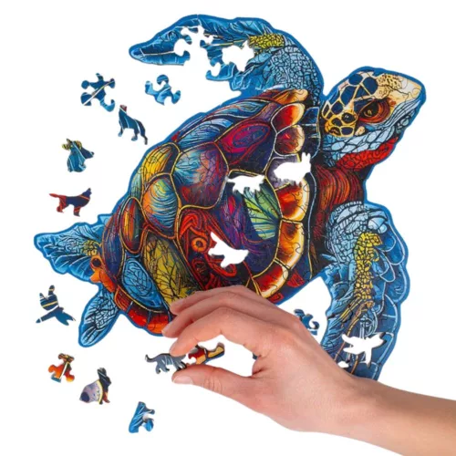 Recent Toys Jigsaw Puzzle - Teknős fa kirakó