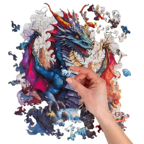 Recent Toys Jigsaw Puzzle - Sárkányok fa kirakó