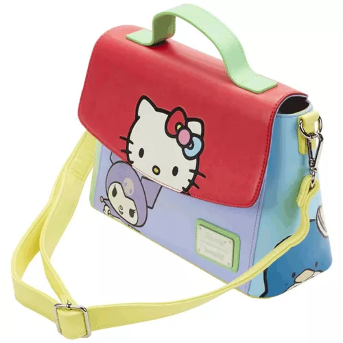 Loungefly Hello Kitty and Friends színes crossbody táska