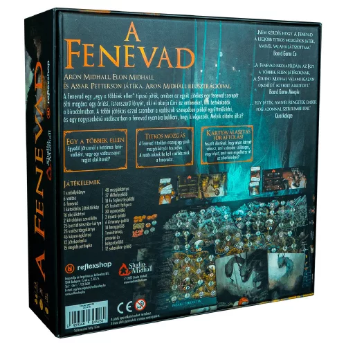A fenevad 2.kiadás társasjáték