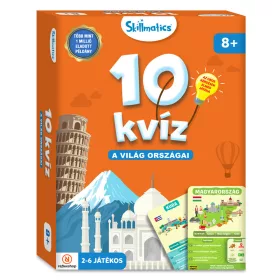 Skillmatics 10 Kvíz – A világ országai társasjáték
