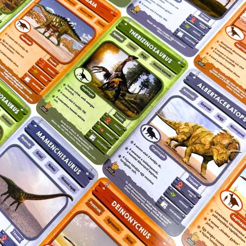 Skillmatics 10 Kvíz – Döbbenetes dinoszauruszok kártyajáték