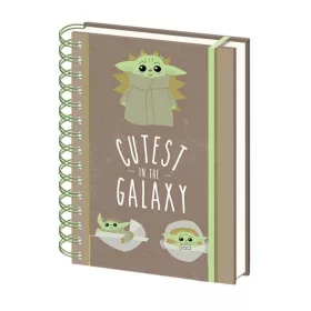   Star Wars: The Mandalorian (CUTEST IN THE GALAXY) A5 jegyzetfüzet
