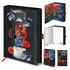Stranger Things 4 (Season 4 VHS) A/5 prémium jegyzetfüzet