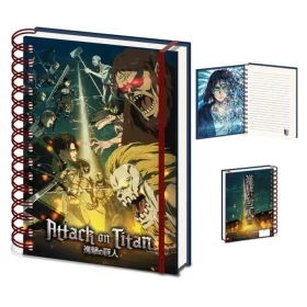 Pyramid ATTACK ON TITAN (S4) A5 spirálfüzet