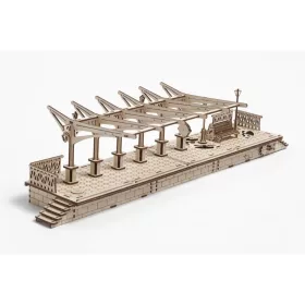 UGEARS Vasútállomás - mechanikus modell