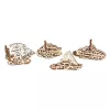 UGEARS mini stresszlevezető modellek - Hajók (4db)