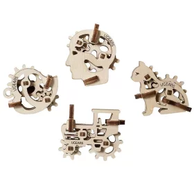 UGEARS mini stresszlevezető modellek - Szimbólumok (4db)