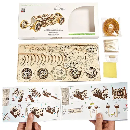 UGEARS U-9 Grand Prix versenyautó - mechanikus modell