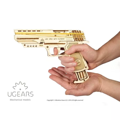 UGEARS Wolf-01 fegyver - mechanikus modell