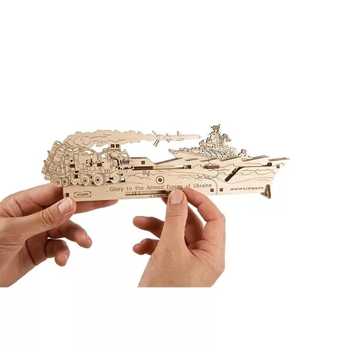 UGEARS Neptun küldetés - mechanikus modell