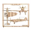 UGEARS Model Fighter Aircraft 2.5D Puzzle