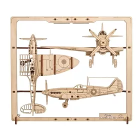UGEARS Model Fighter Aircraft 2.5D Puzzle